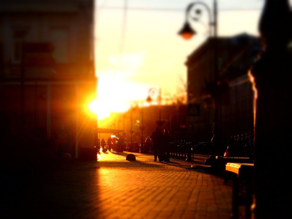 Теплые улицы Нижнего Новгорода