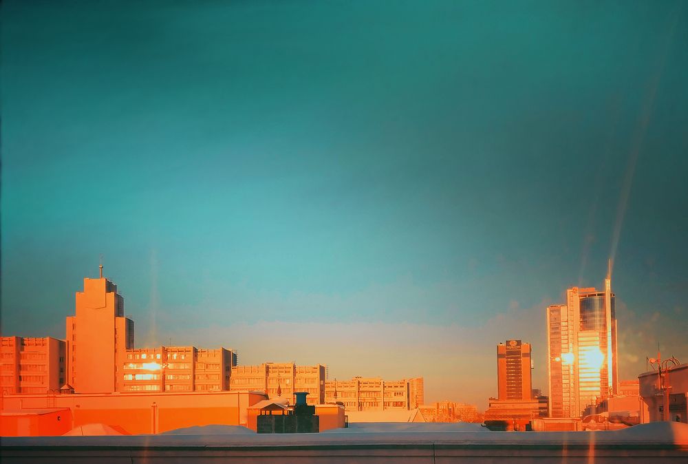 На рассвете