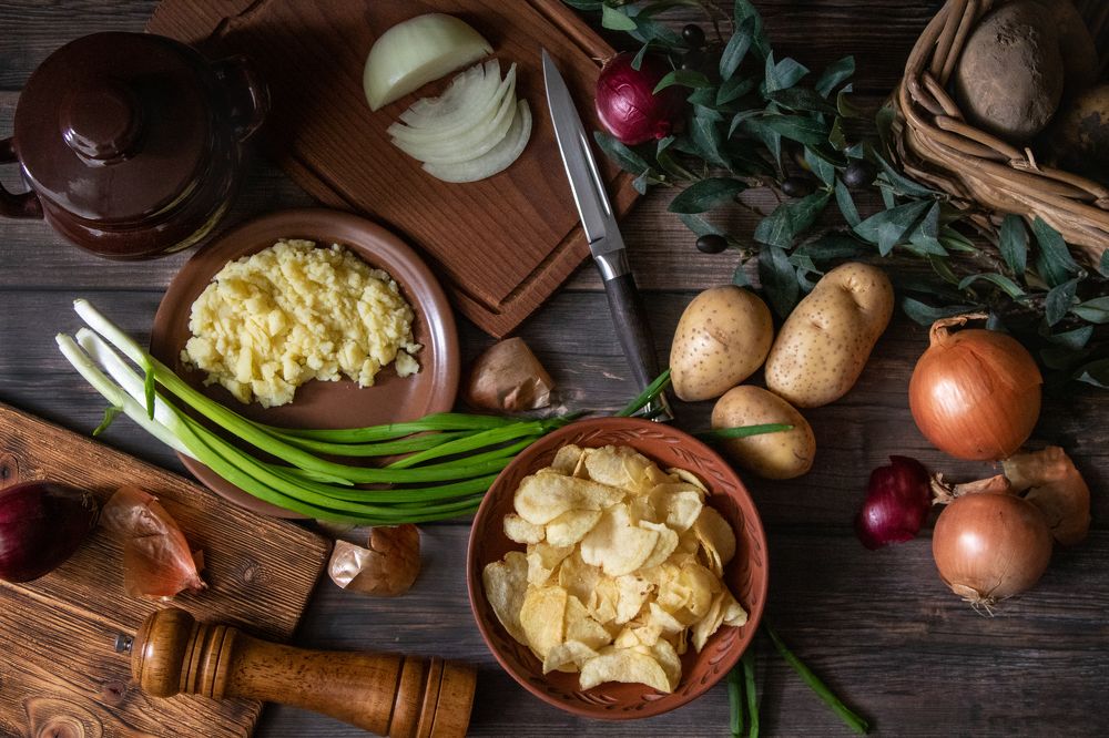 Про картошку и лук