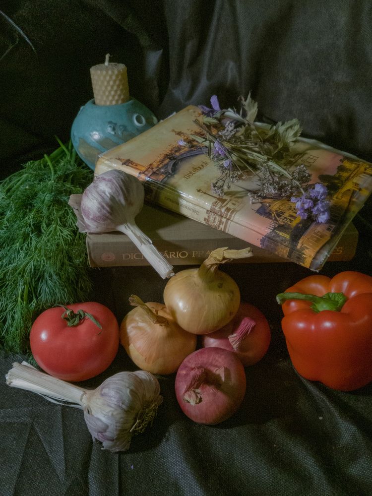 Натюрморт с овощами