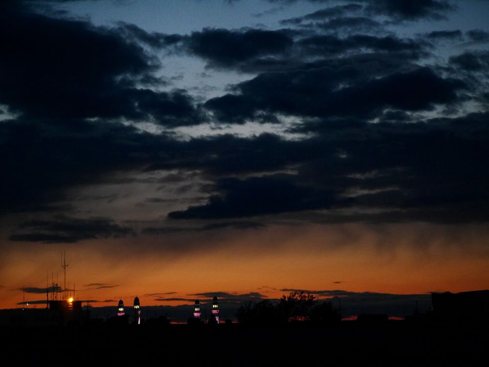 Последние лучи на закате, Кокшетау