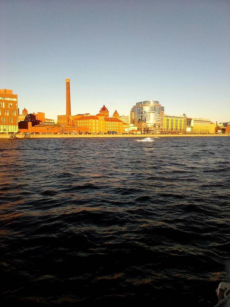 Летний вечер.