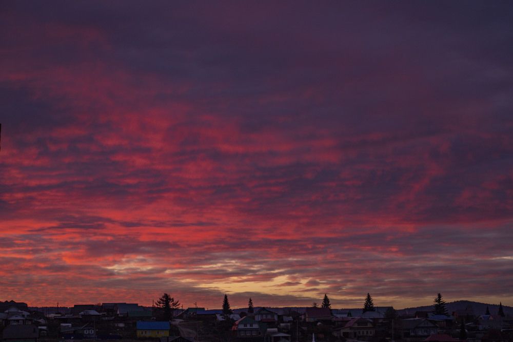 г. Белорецк, рассвет