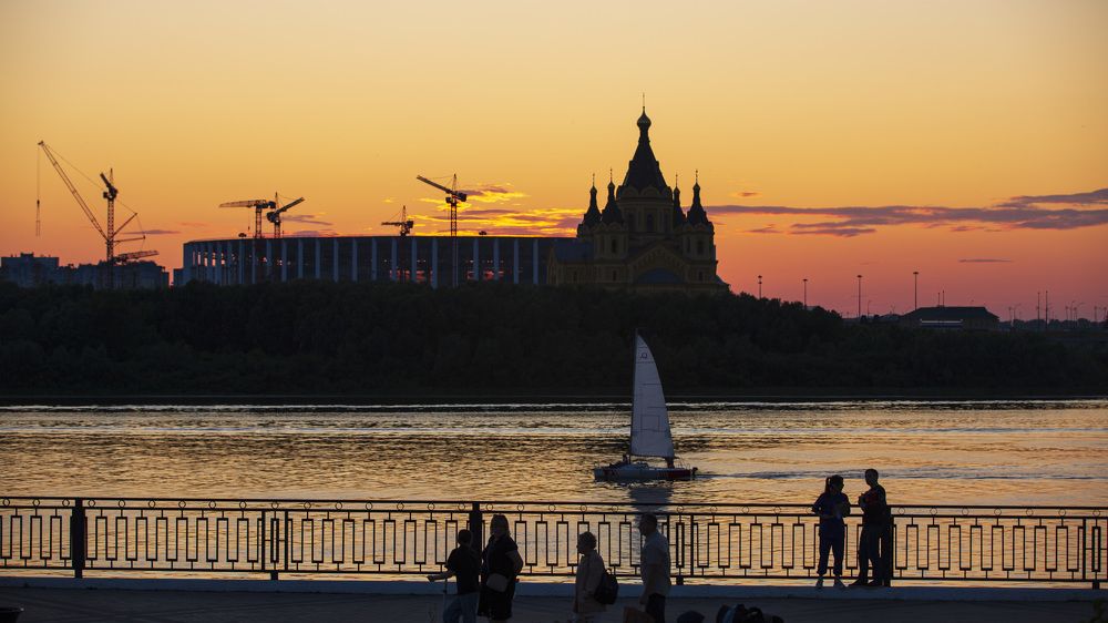 Закат над Стрелкой