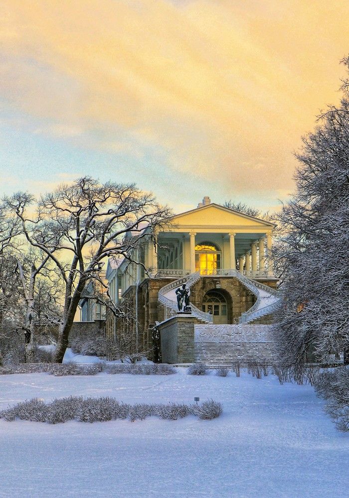 Зимнее утро в городе