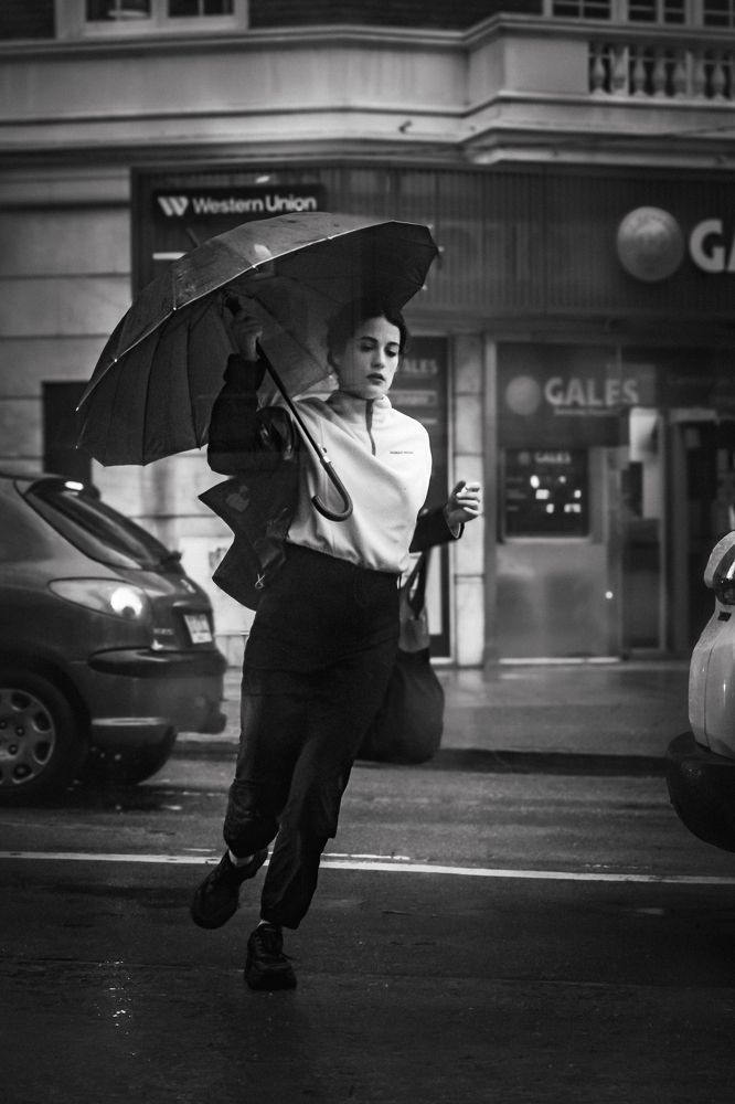 Mary Poppins through the window