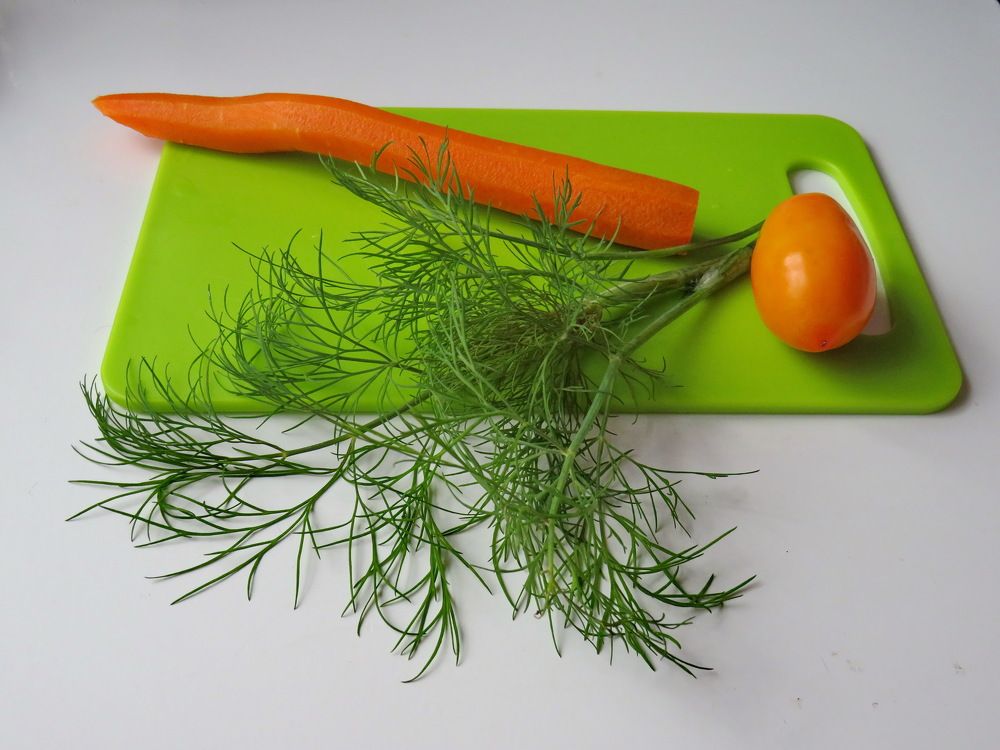 Carrots and dill