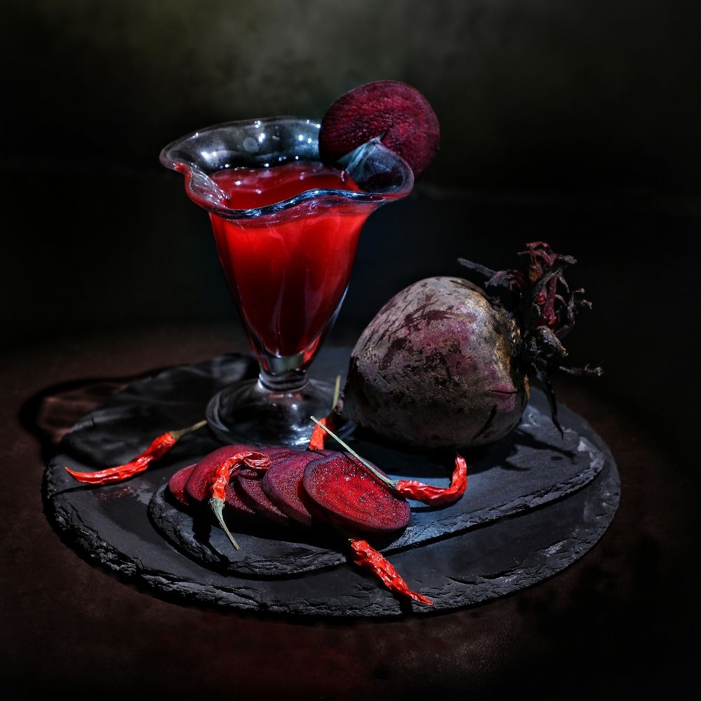 Свекольный фреш с перцем чили