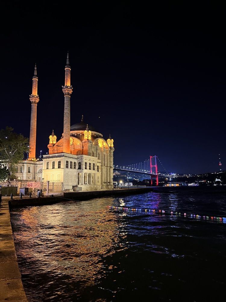 Ortakoy mosque by the Bosphorus