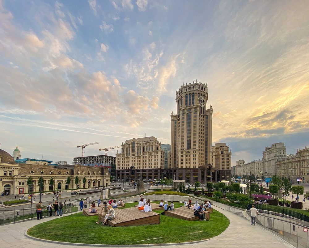 На закате летнего дня