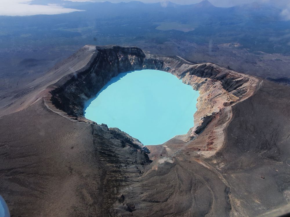 Kamchatka Maly Semyachek volcano