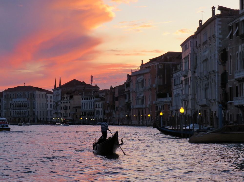 Sunset in Venice