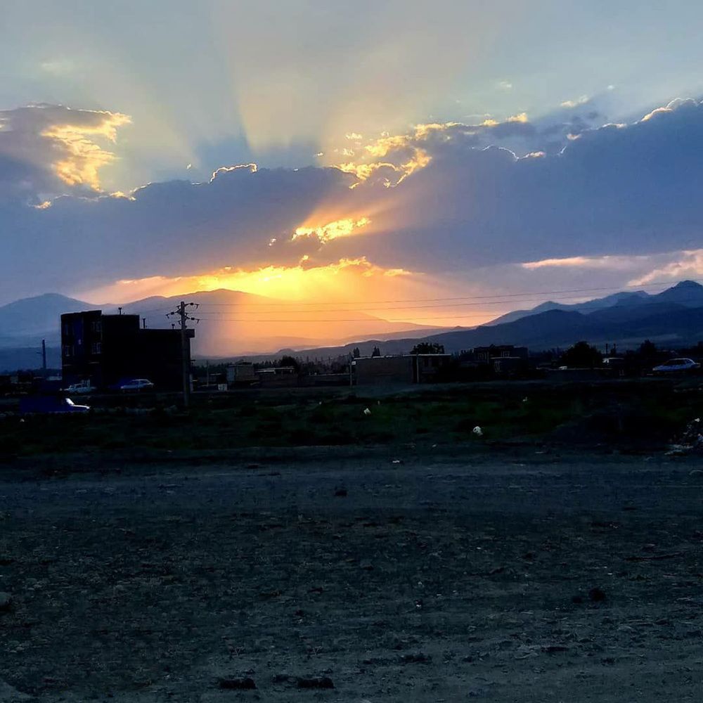 Beautiful sunset