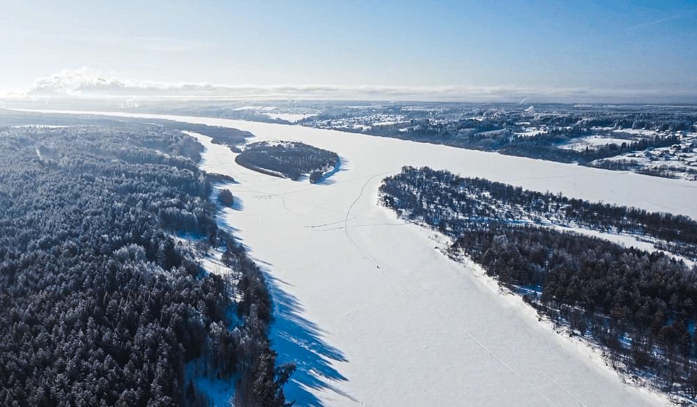 Зимний день