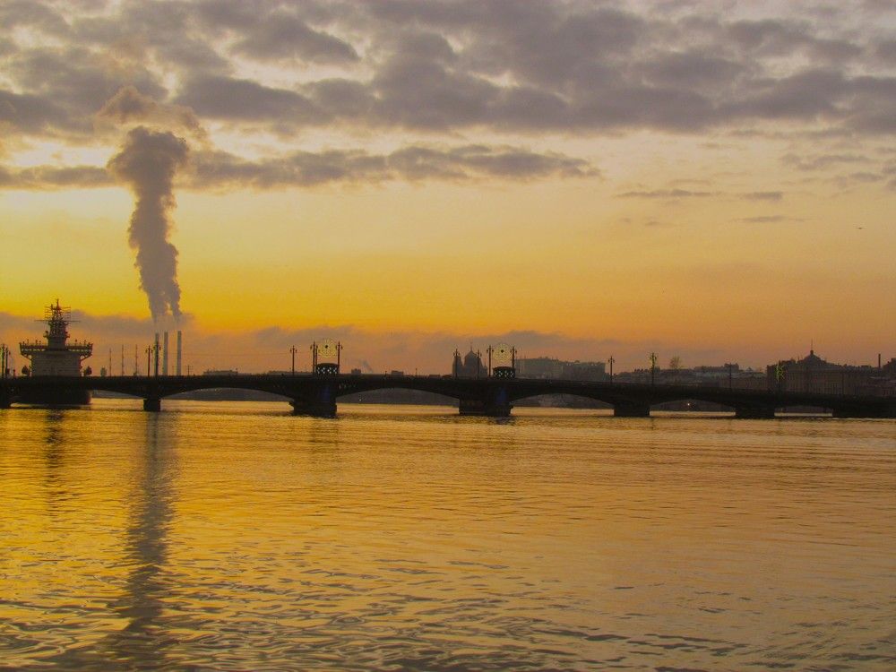 На рассвете