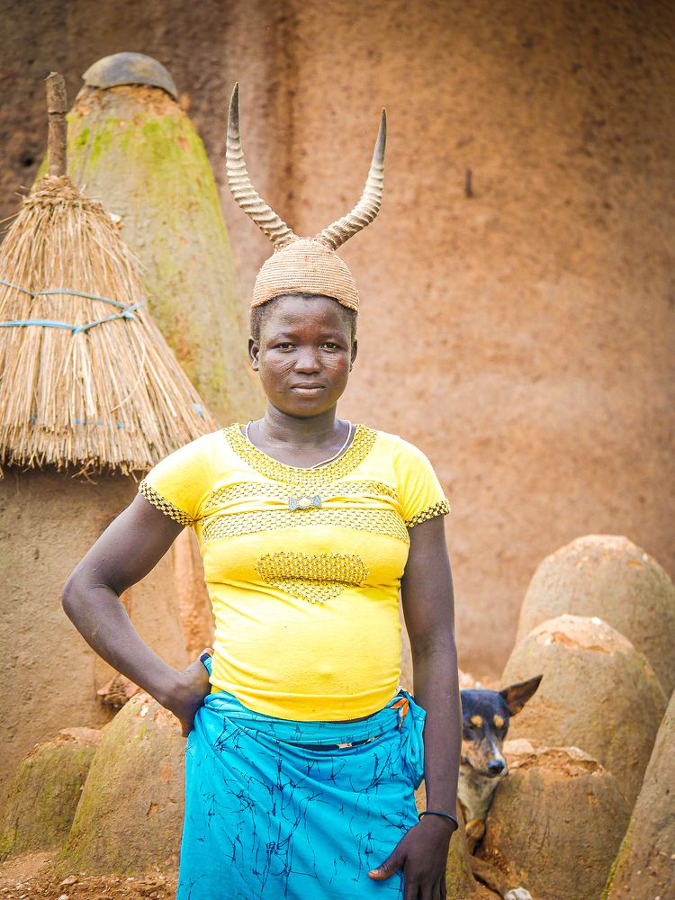 La jeune fille somba