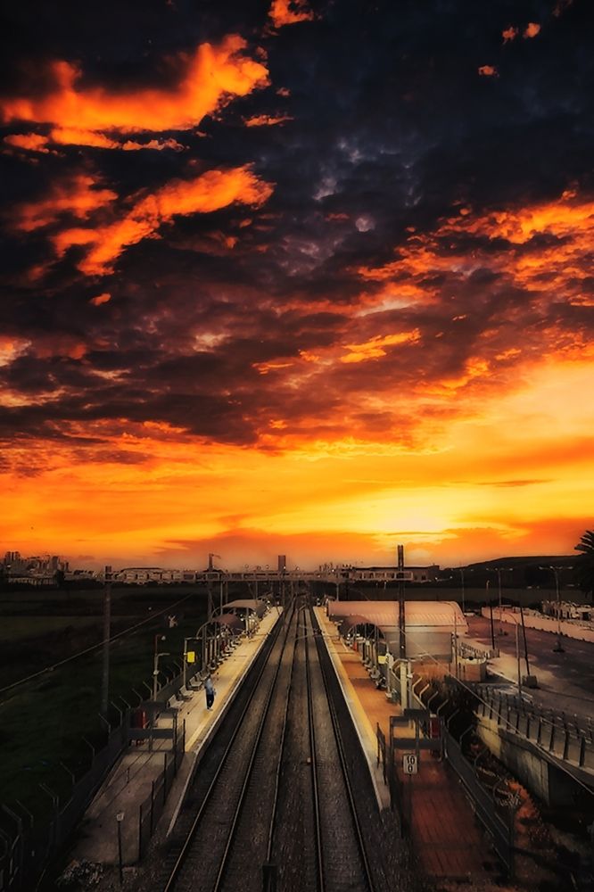 В ожидании поезда