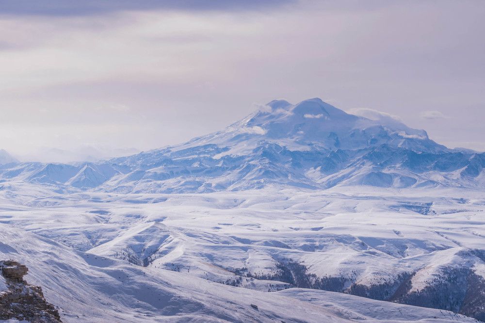 Эльбрус с Бермамыта.