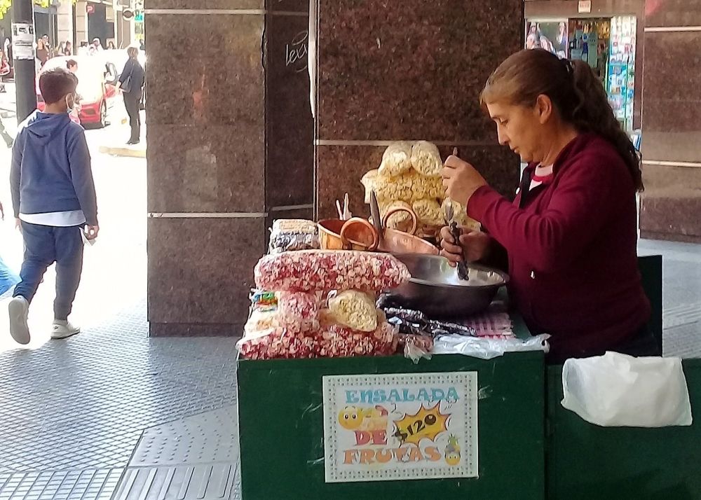 Garrapiñadas callejera