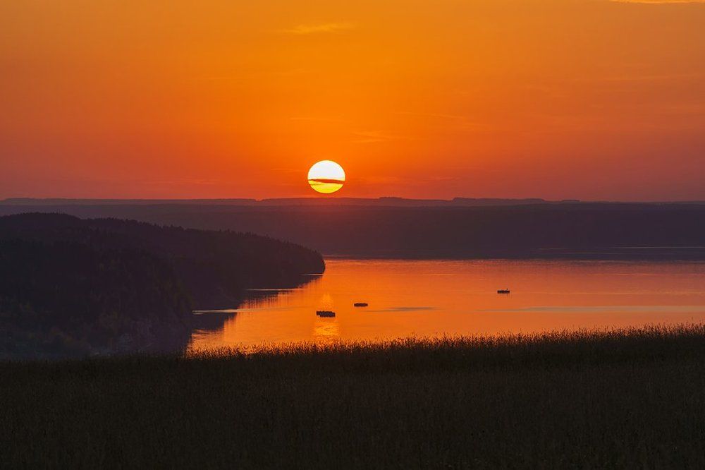 Солнце на Камой
