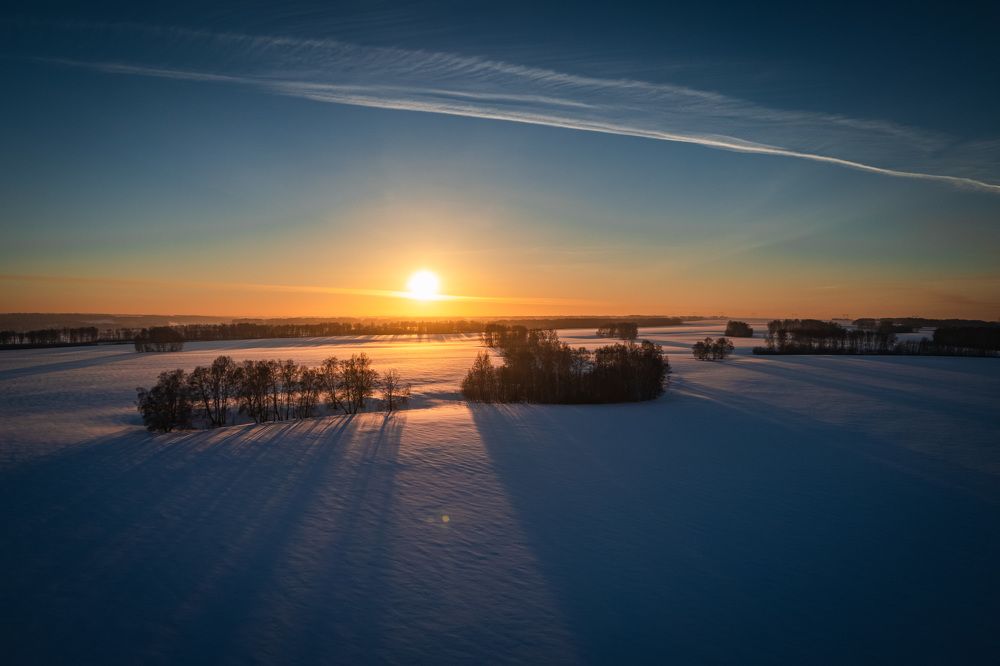 Зимний закат