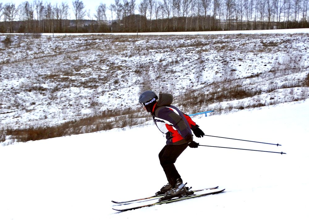Скорость на лыжах