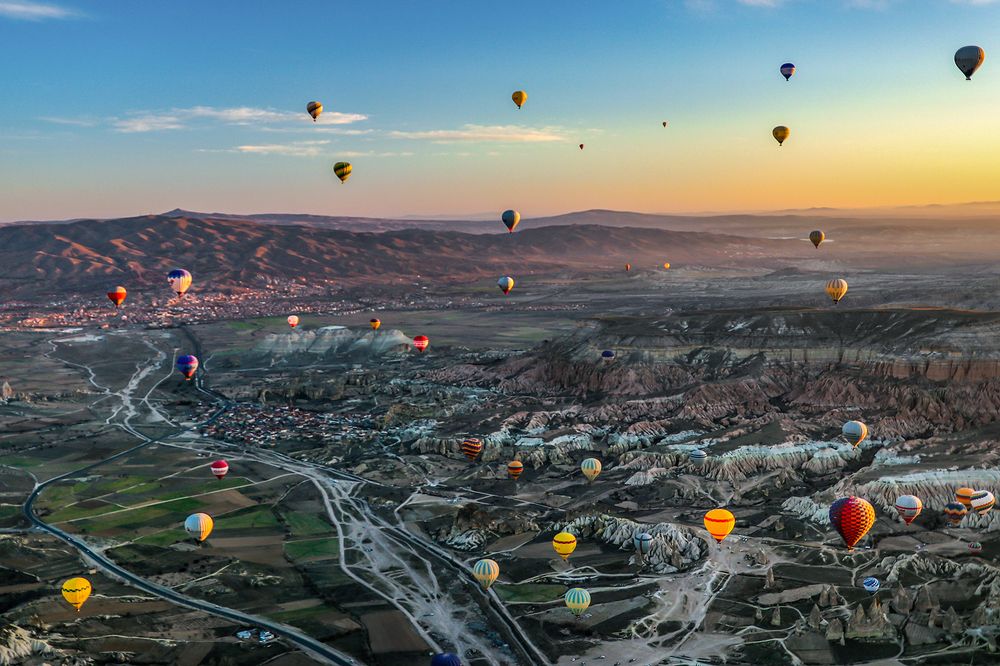 Cappadocia's magical morning.