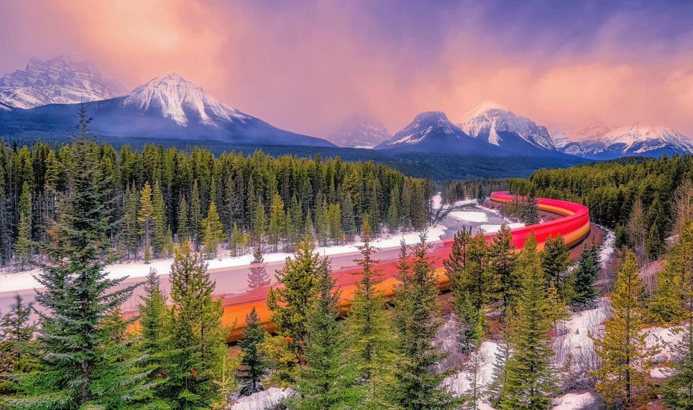 Train whistle blowing!