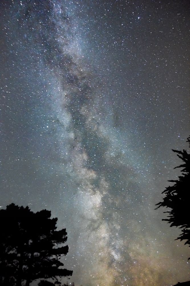 Milky Way of The French Brittany