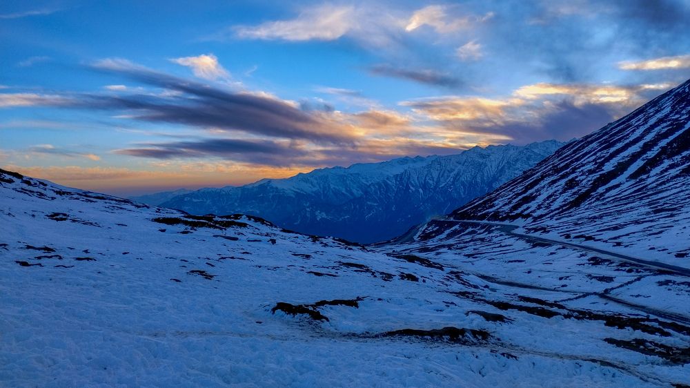 Beginning of a dark night