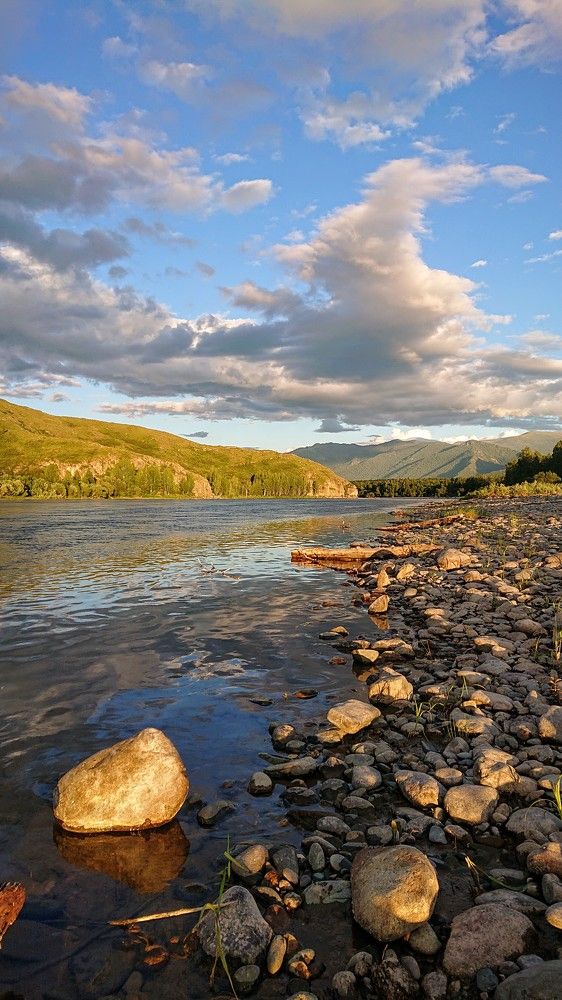 Тёплый свет заката...