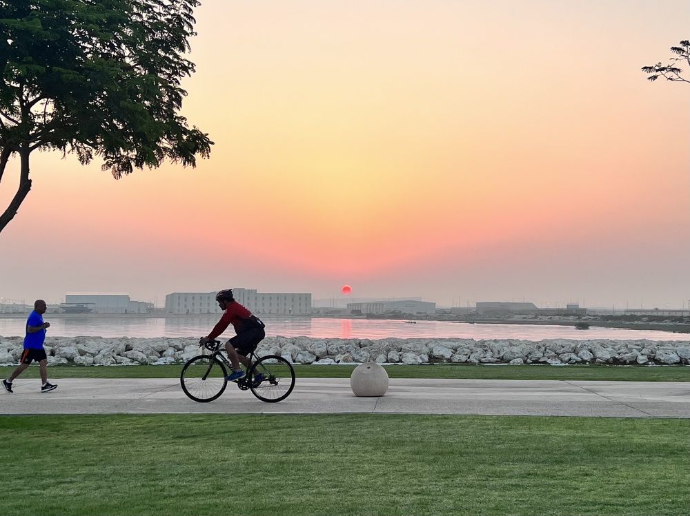 Sun is late today to show up