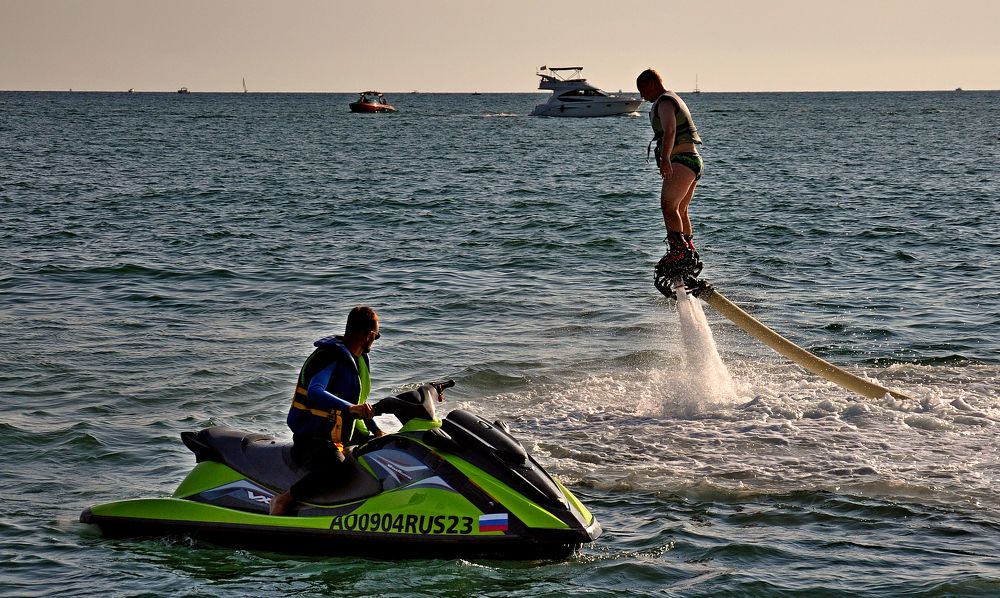 Флайбординг.