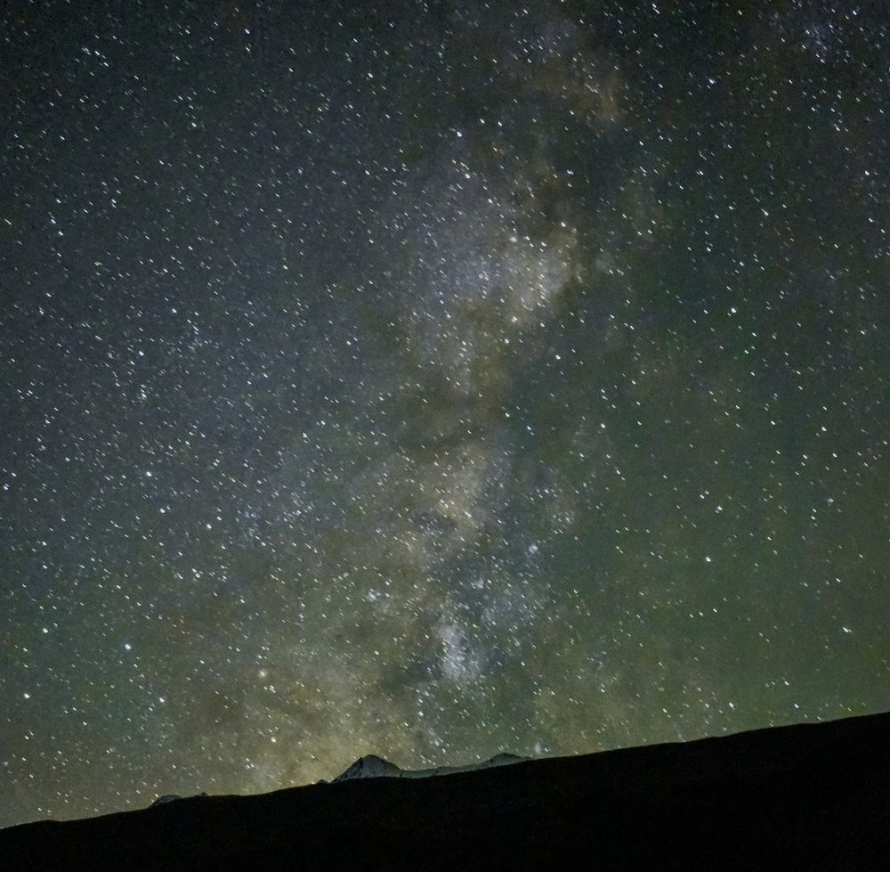 Milky way at Chandratal lake