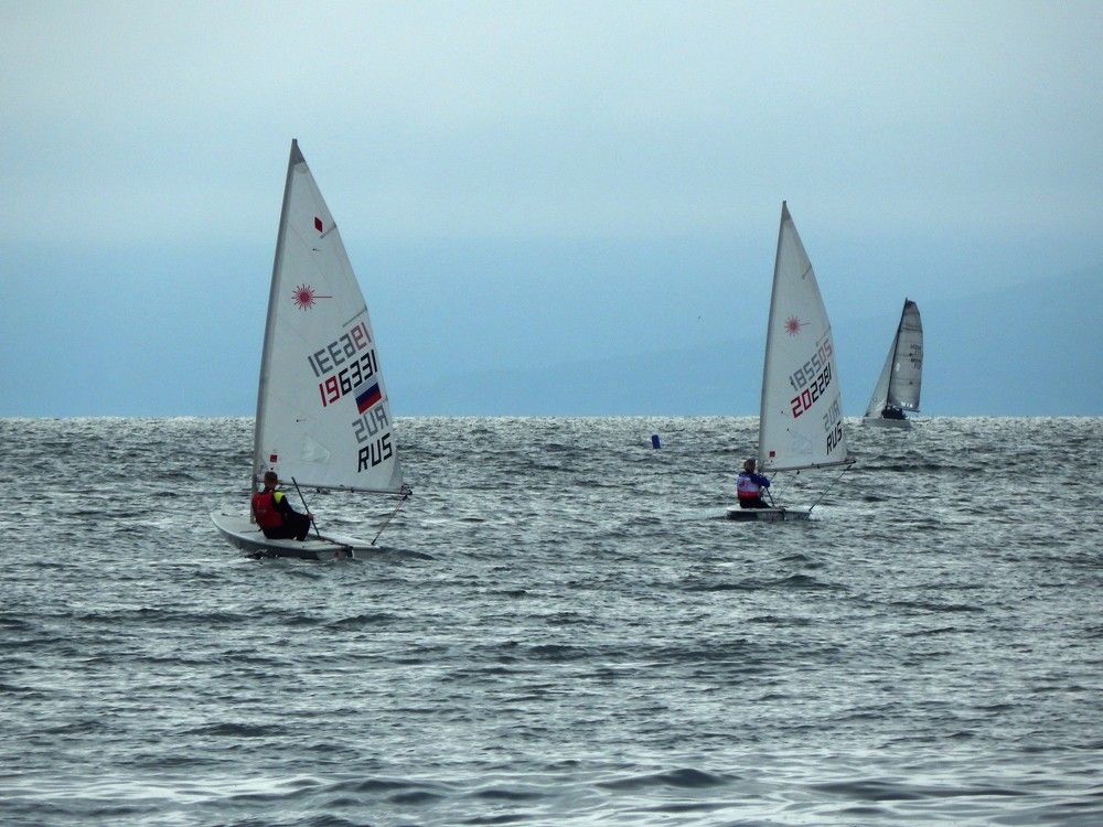 Подготовка к регате.