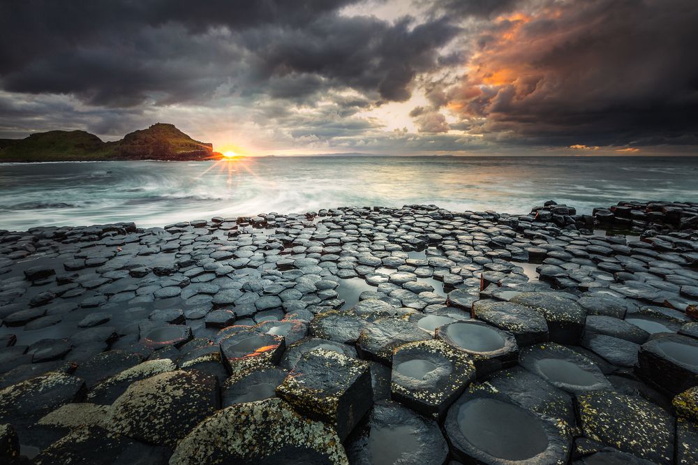 Giant Causeway Sunset