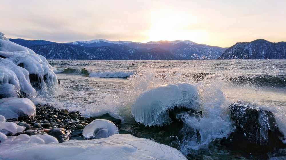 Январский рассвет...