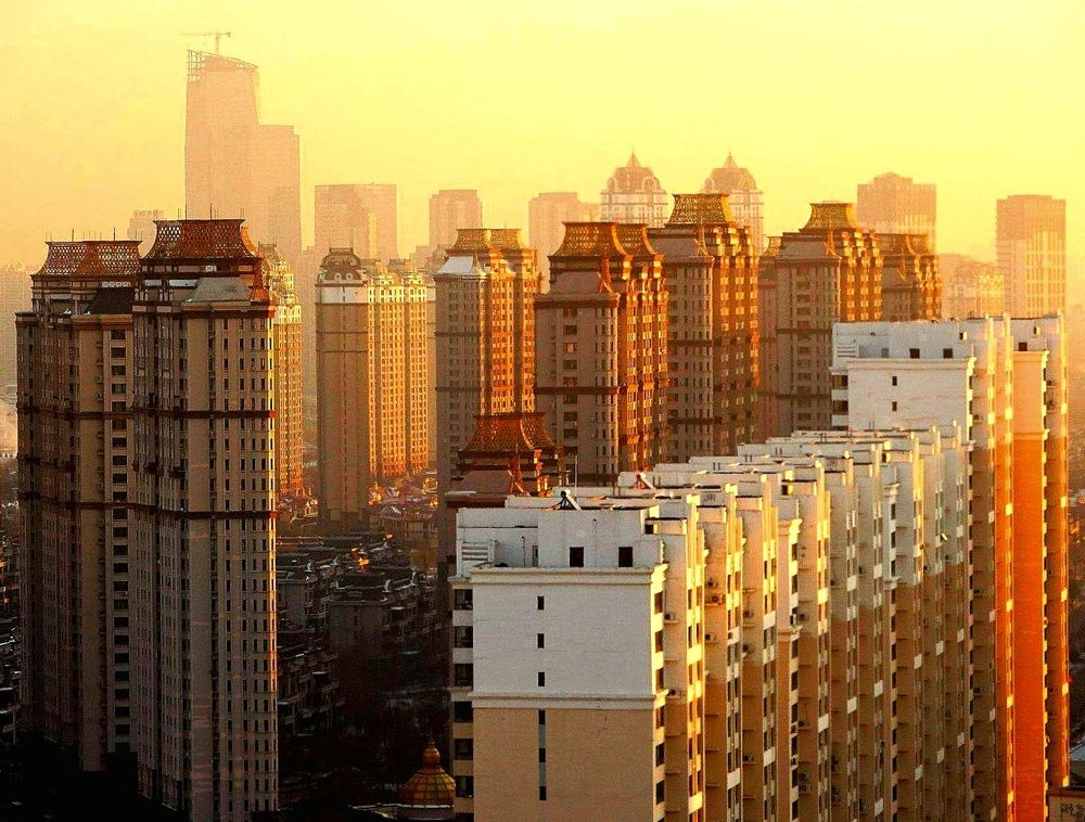 Утро большого города.