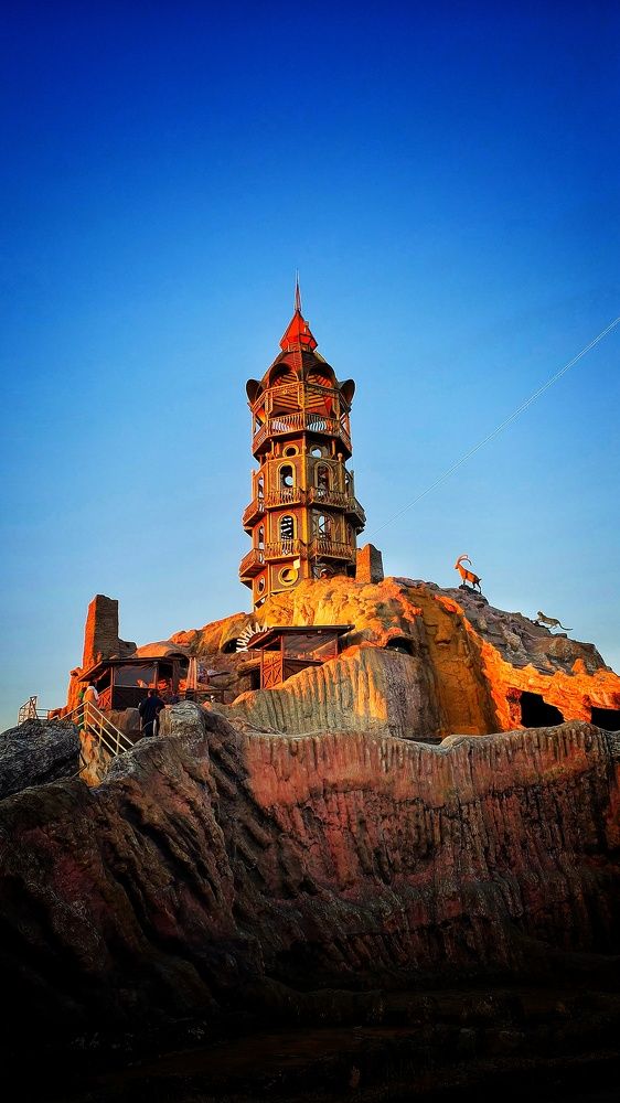 Обзорная башня-маяк в селе Троицкое