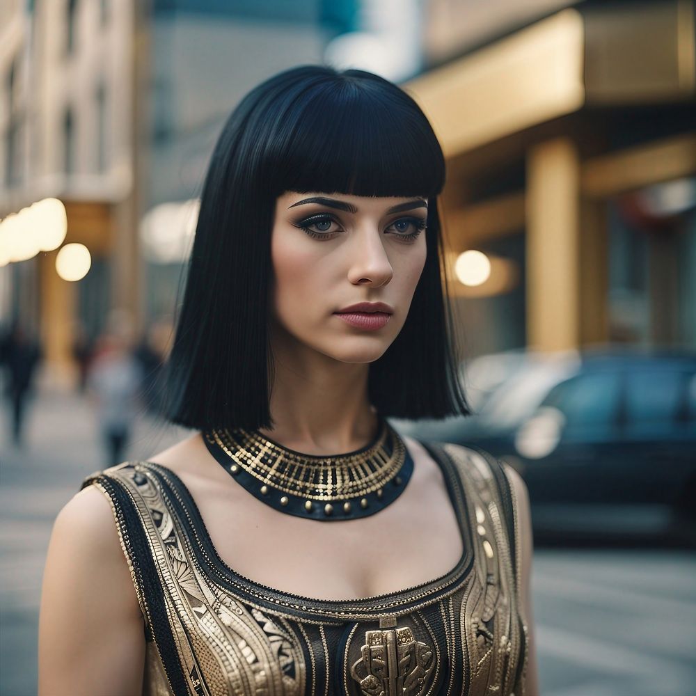 Клеопатра в современном городе