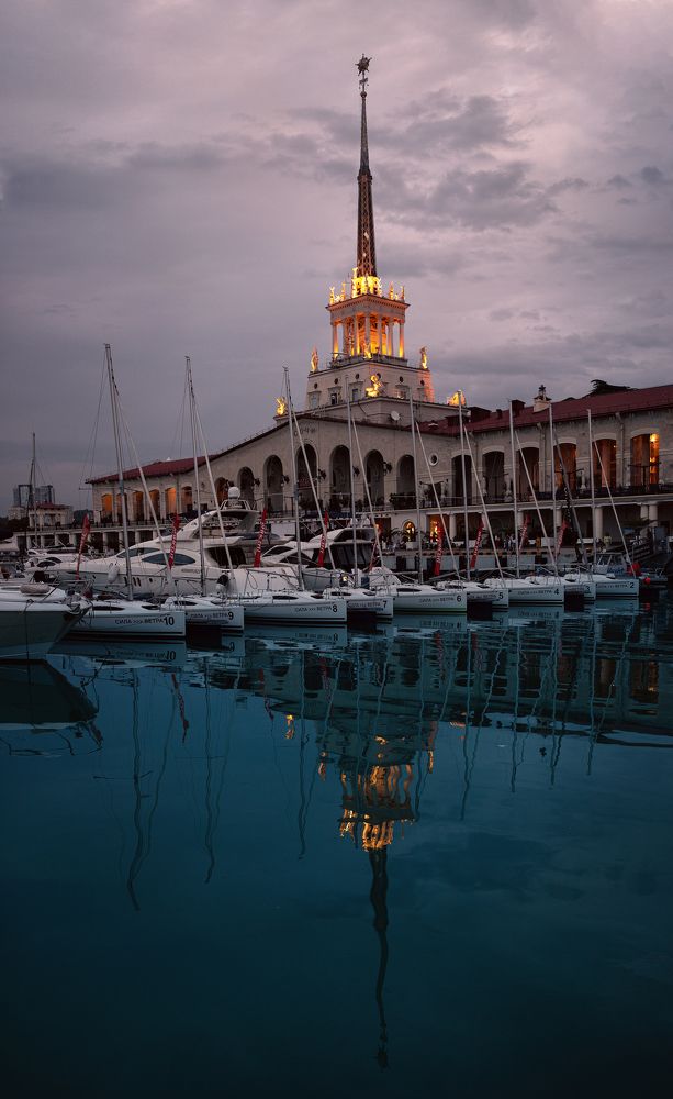 Зеркальный закат