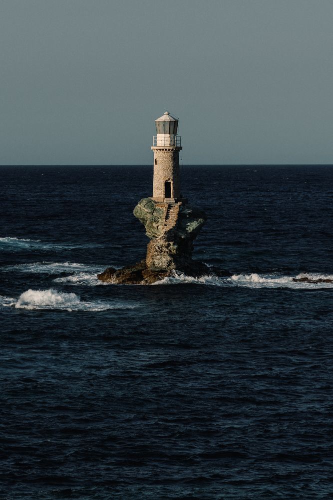 The Lighthouse of Andros Island, Greece