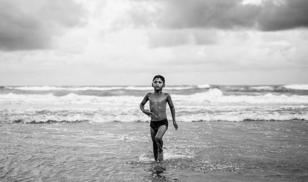 Running from the Waves