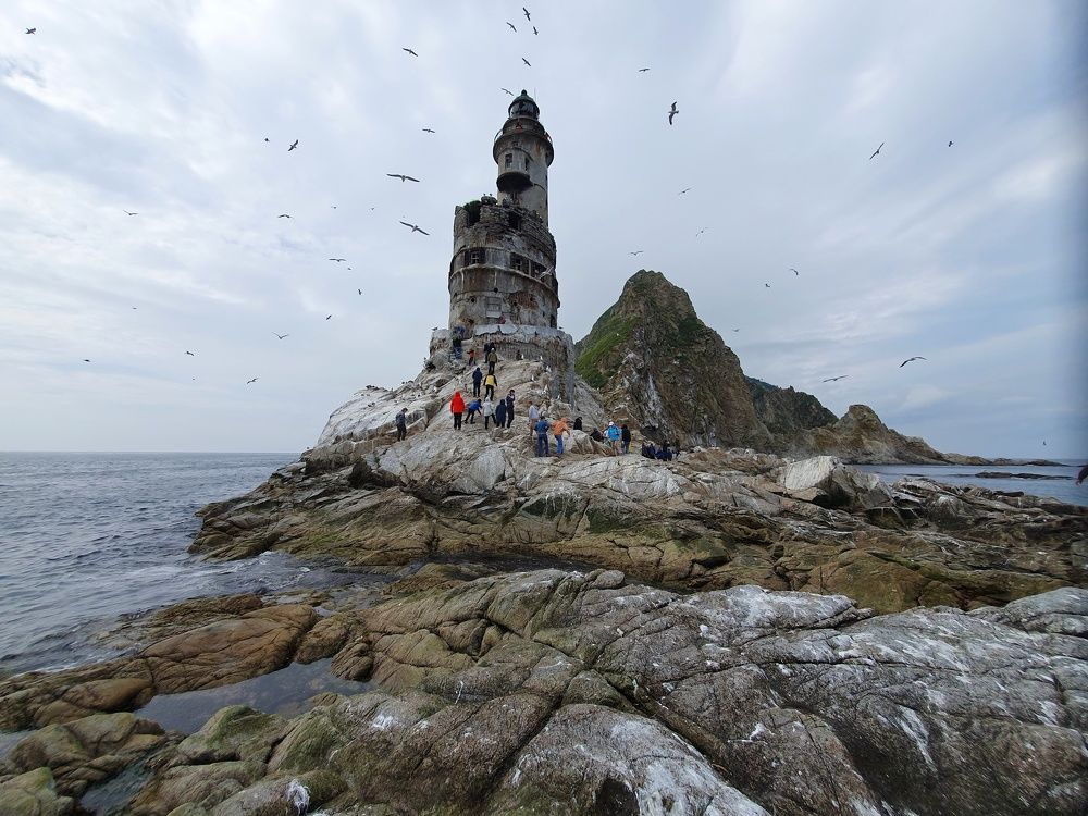 Aniva Lighthouse on Sakhalin