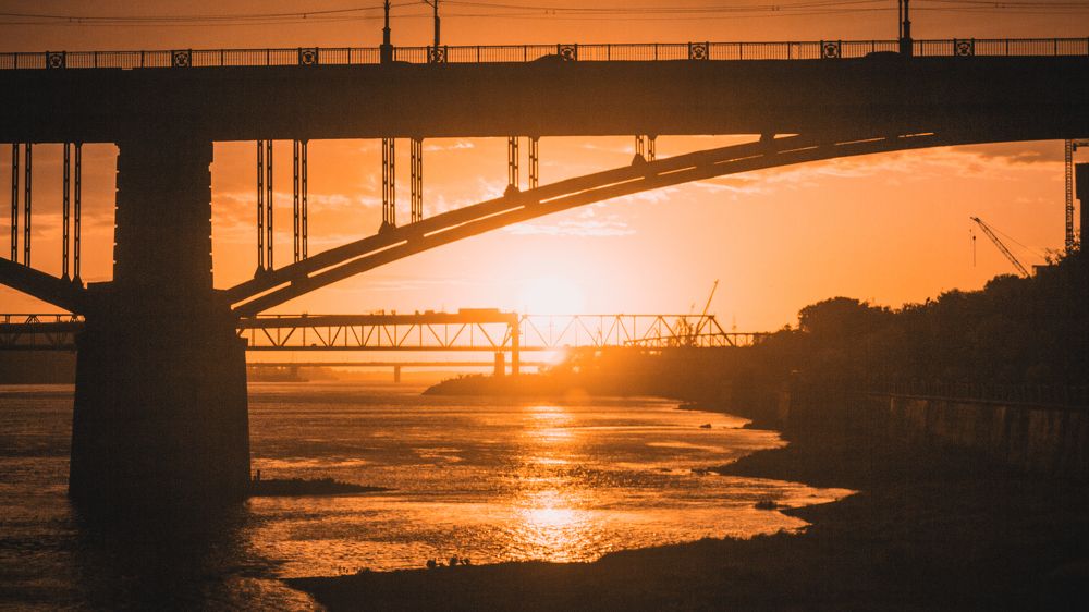 Новосибирский закат