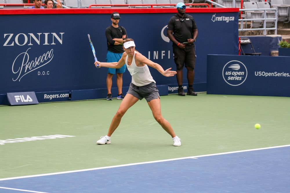 Maria Sharapova in action