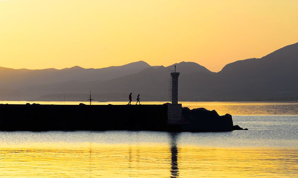 Утренний маяк.