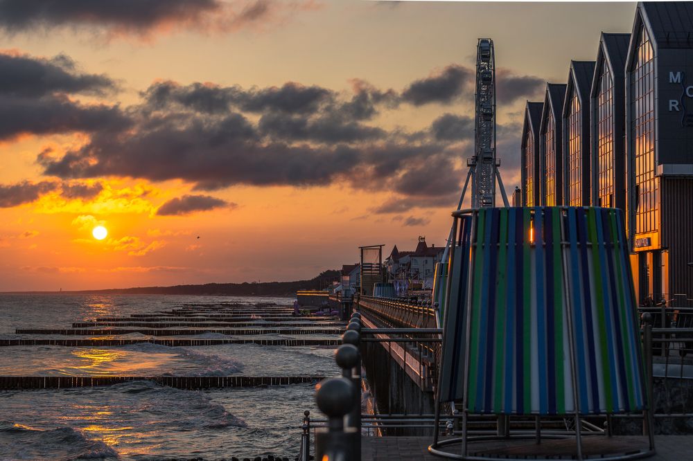 Рассвет на Балтийском побережье