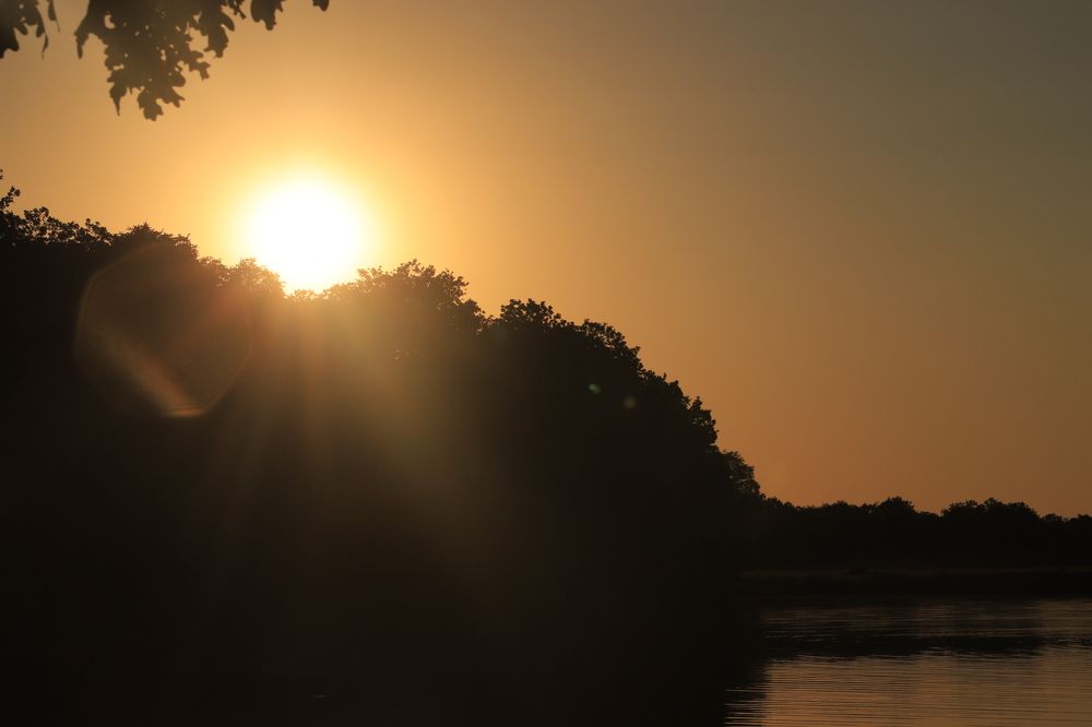 Раннее утро на озере