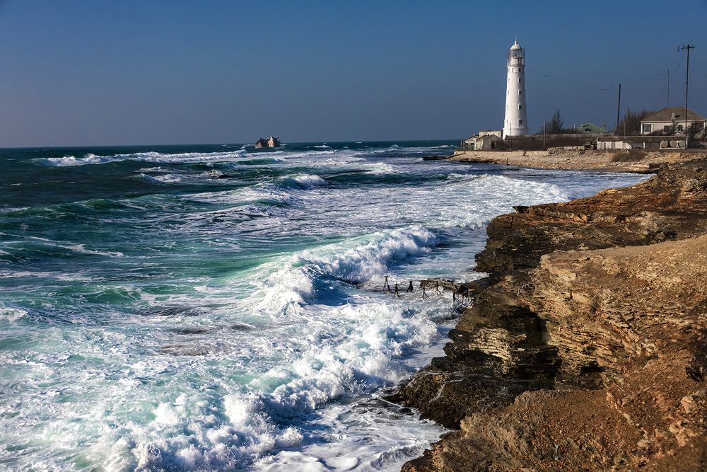 Крым. Мыс Тарханкут